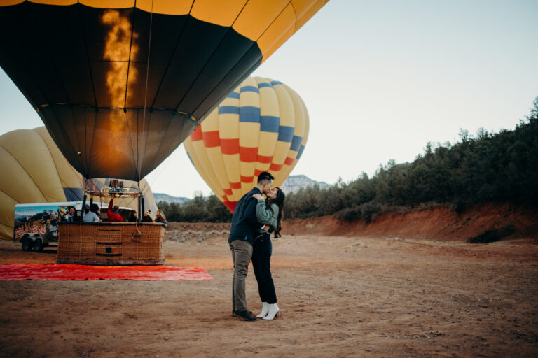 Sedona Hot Air Balloon Proposal